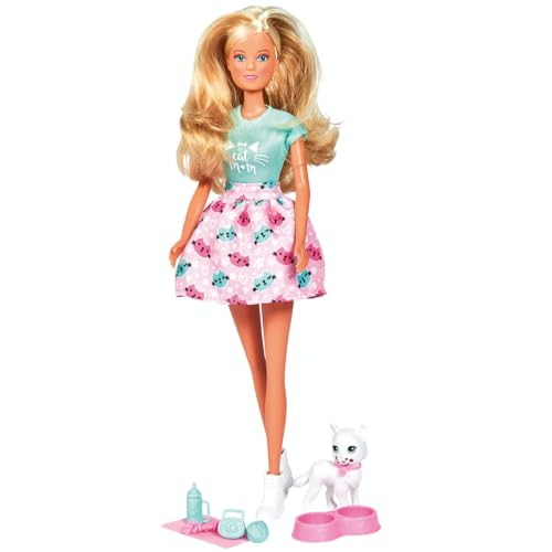 Steffi Love – Kitty Love (Poupée 29 cm + Chatons)