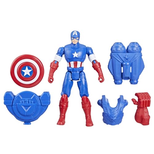 Marvel Epic Hero – Captain America Battle Gear 4″ Figurine