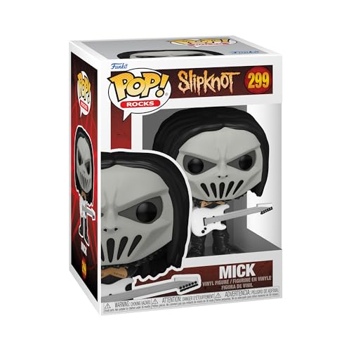 Funko Pop! Rocks: Slipknot - Mick - Figurine en Vinyle à Collectionner - Idée de Cadeau - Produits Officiels - Jouets pour Les Enfants et Adultes - Music Fans