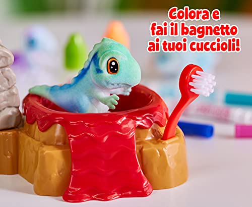 Crayola Washimals Dinosaur – Kit Créatif à Colorier avec Figurines et Feutres