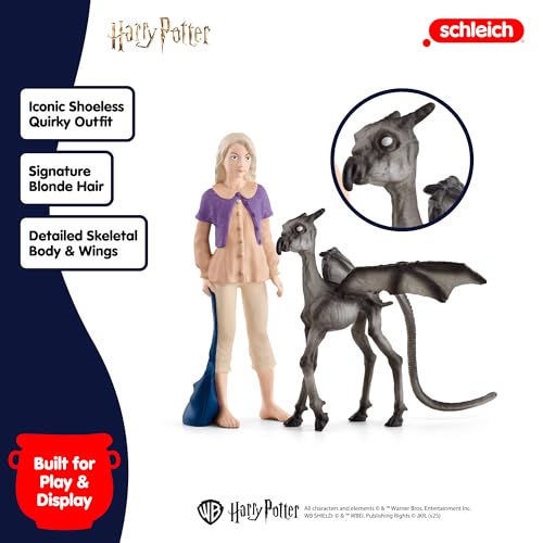 Schleich 42636 – Luna Lovegood et Bébé Sombral Wizarding World