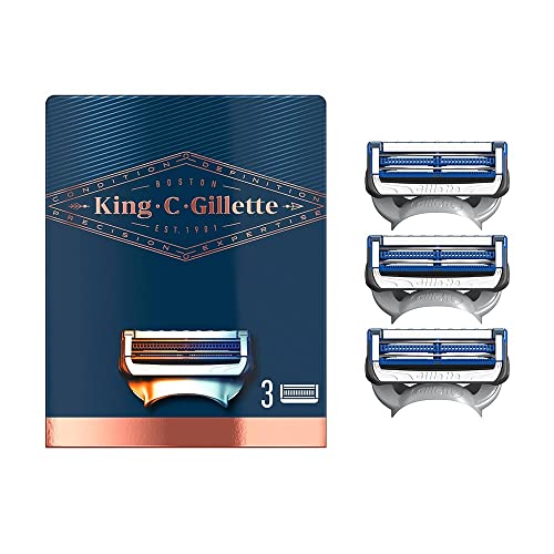 King C. Gillette – Recharges Lames Neck Razor (x3)