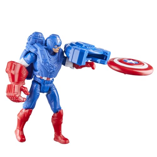 Marvel Epic Hero – Captain America Battle Gear 4″ Figurine