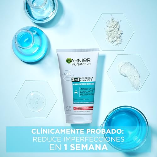 Garnier Skin Active – Gel Nettoyant 3-en-1 150 ml