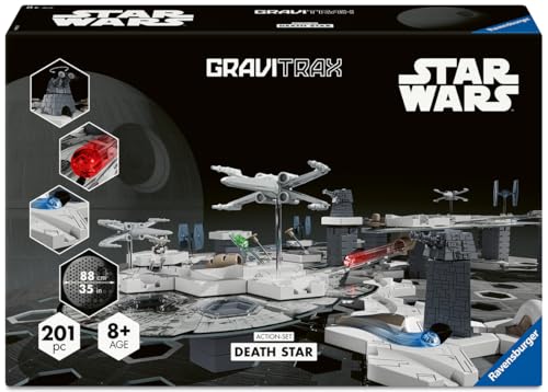 Ravensburger - Gravitrax Star Wars - Pack de démarrage - Circuits de Billes 201 pièces - Jeux de Construction dans l'univers de Star Wars - Enfant, Adute Enfant, Adulte dès 8 Ans - 23860