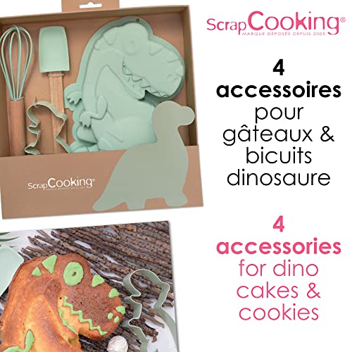 ScrapCooking – Coffret Pâtisserie Dinosaure pour Enfants