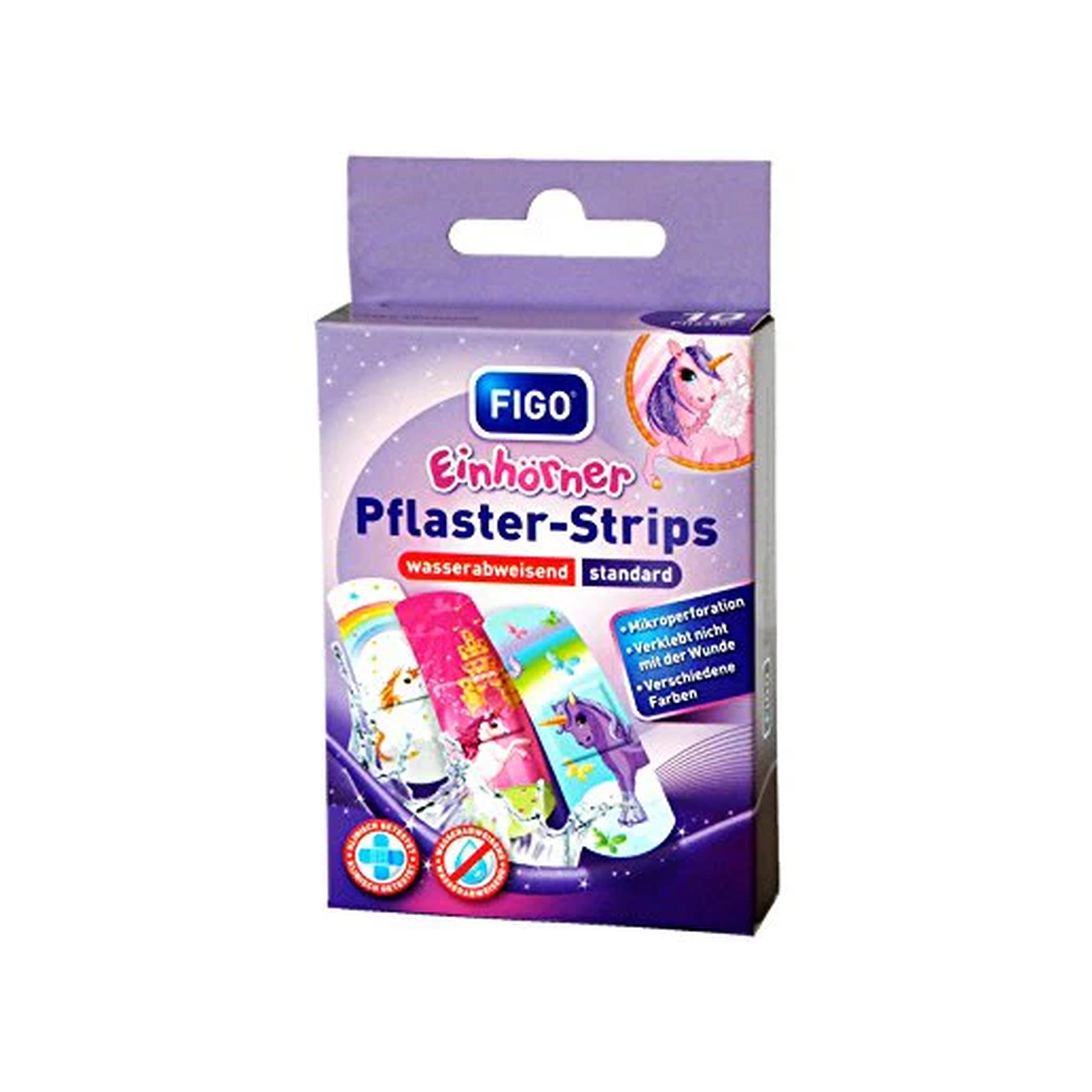 Figo – Pansements Enfants Licornes (Lot de 10)