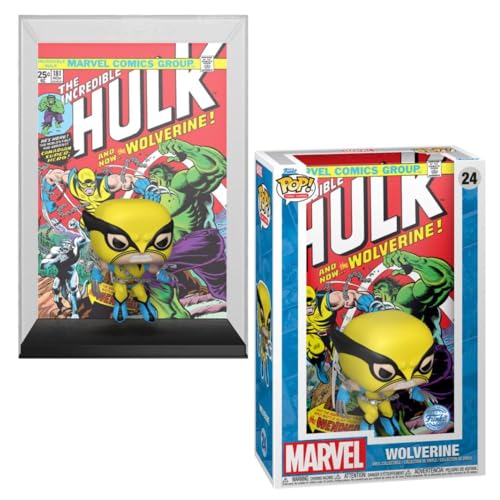 Funko Pop! Comic Cover – The Incredible Hulk #181 – Wolverine (Exclusive)