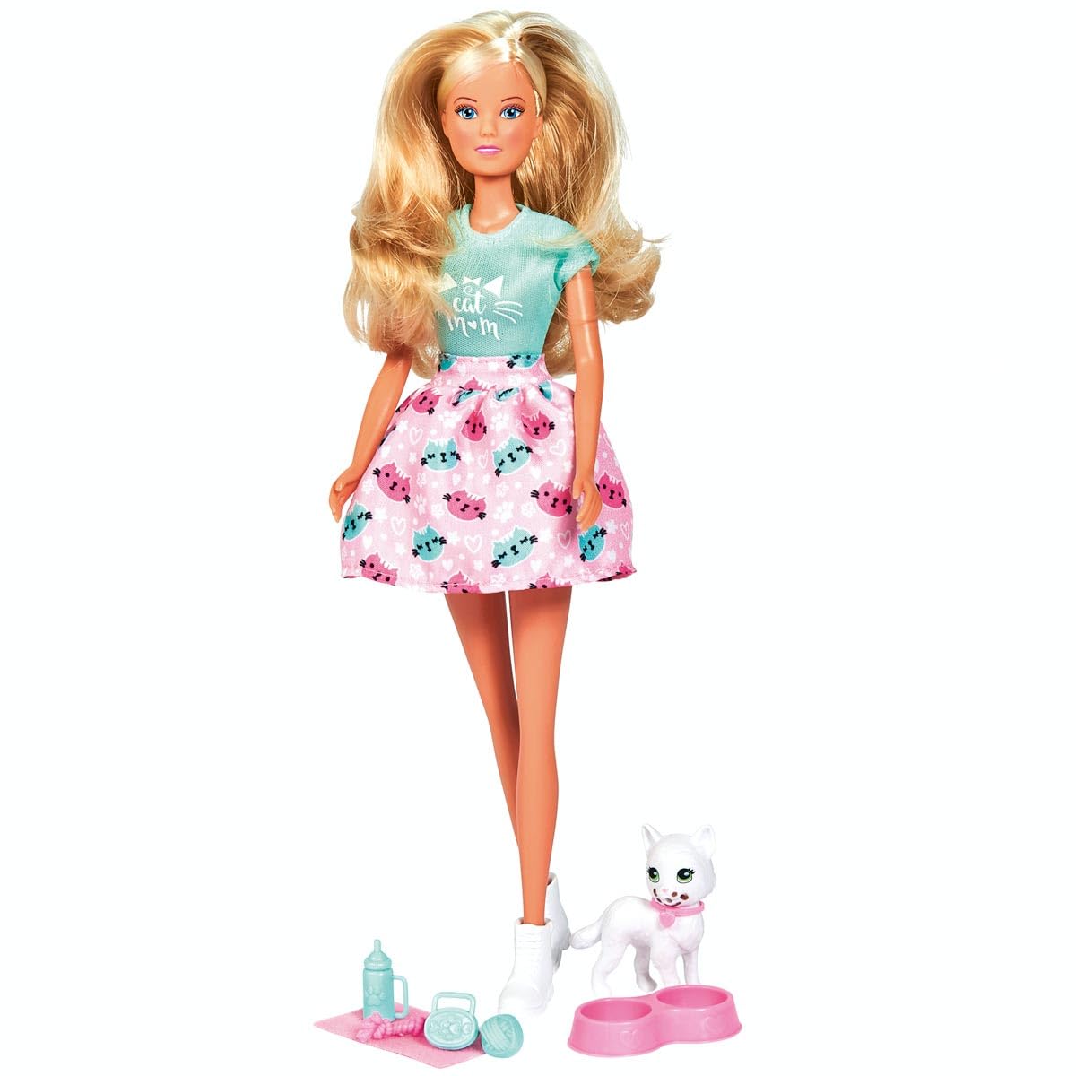 Steffi Love – Kitty Love (Poupée 29 cm + Chatons)