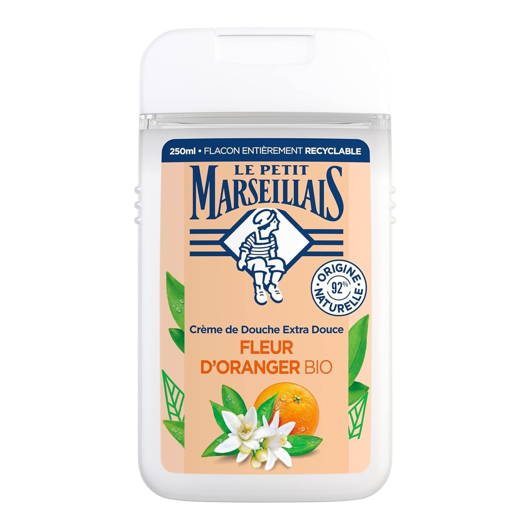 Le Petit Marseillais – Gel Douche Hydratant Fleur d’Oranger Bio 250 ml