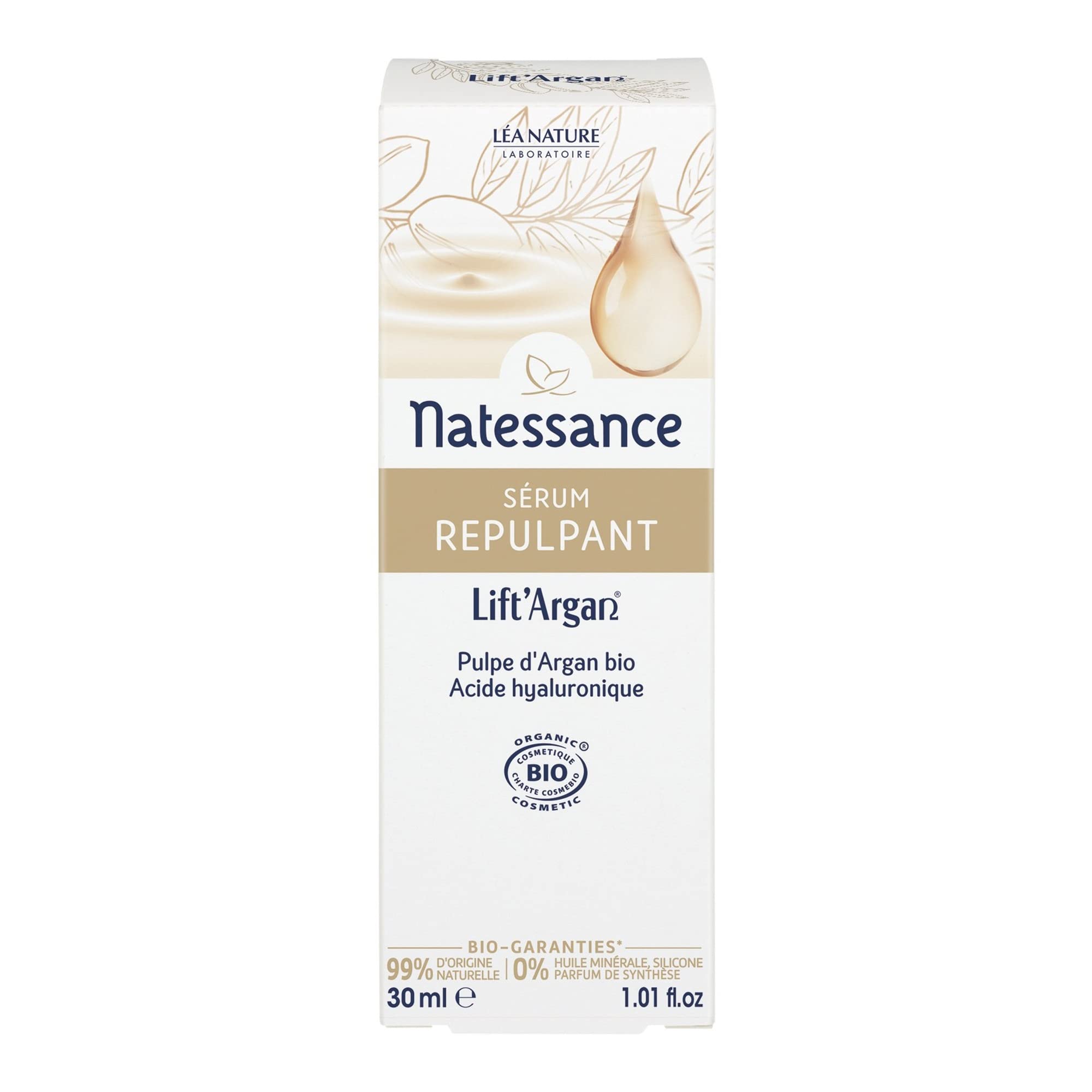 Natessance – Sérum Repulpant Lift’Argan Bio 30 ml