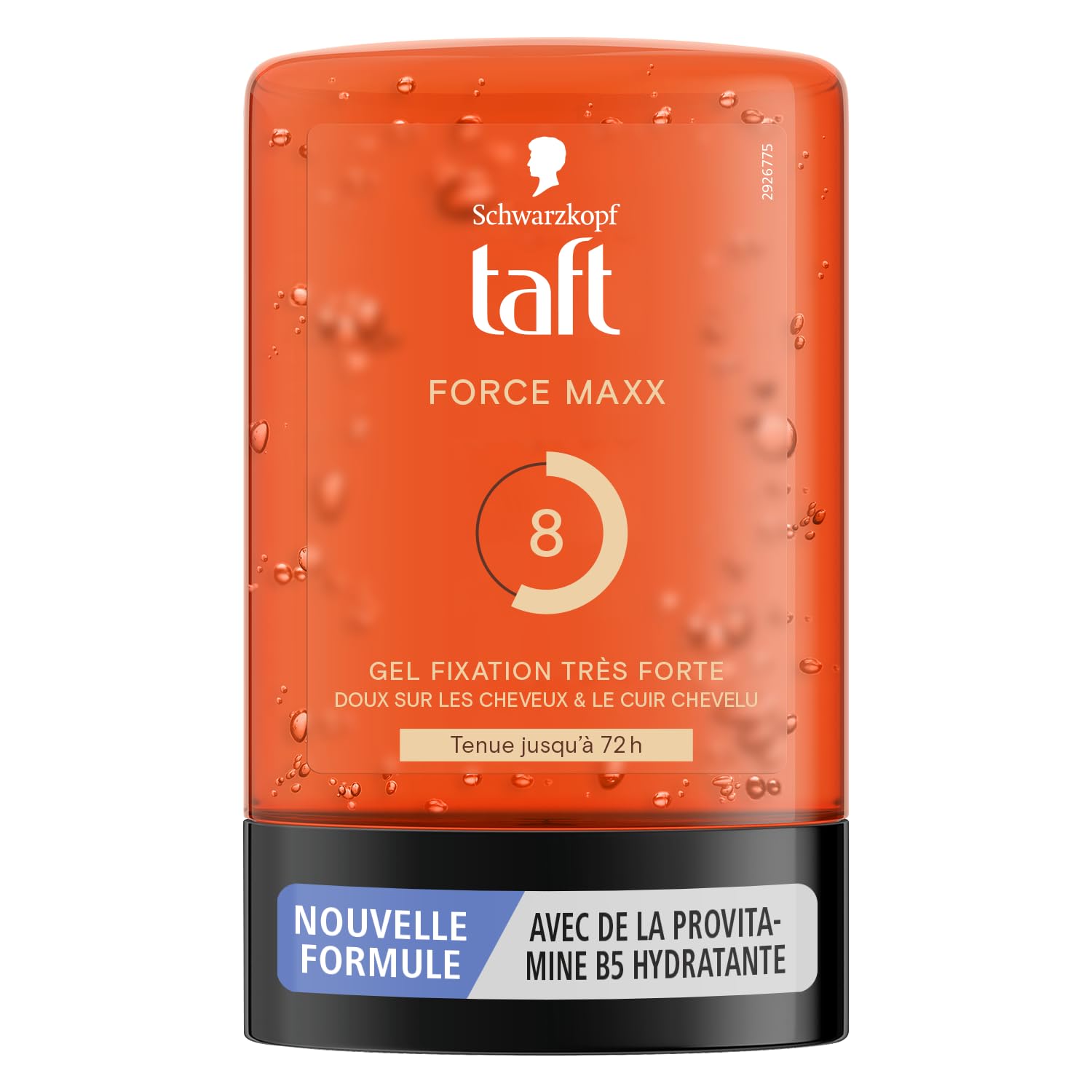 Schwarzkopf Taft – Gel Coiffant Force Maxx Fixation Très Forte 72h (250 ml)