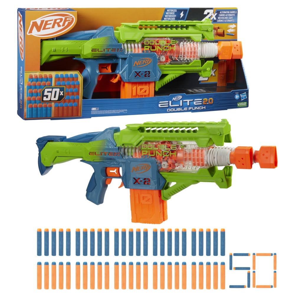 Nerf Elite 2.0 – Pistolet Double Punch