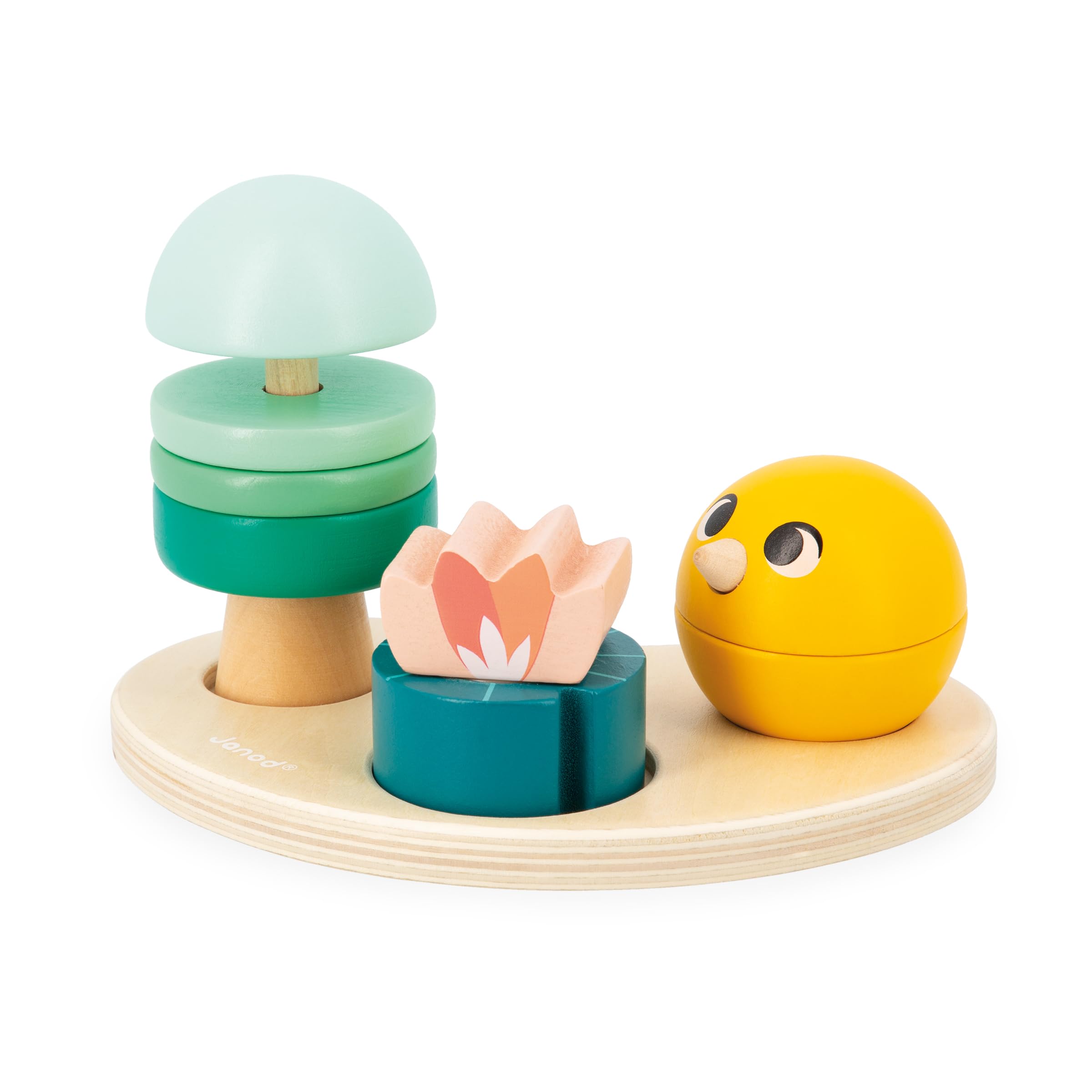 Janod – Box 18 Mois, Coffret Jouets d’Éveil Multi-Activités