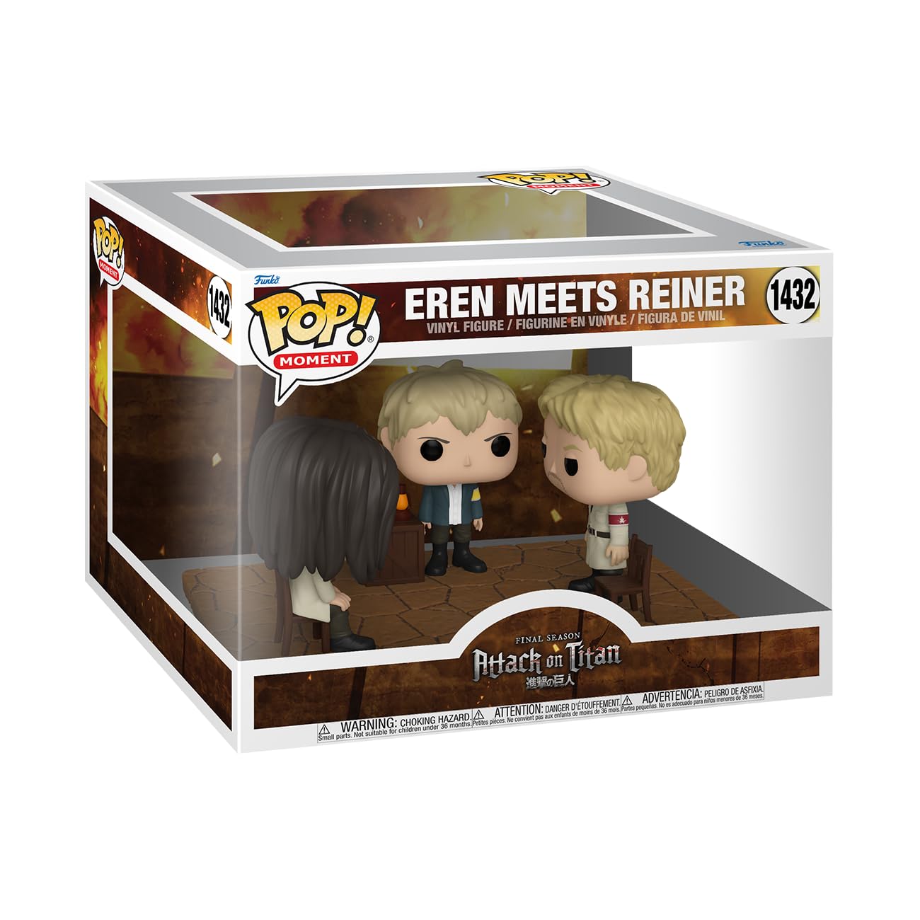 Funko Pop! Moments #1432 – L’Attaque des Titans : Eren Rencontre Reiner