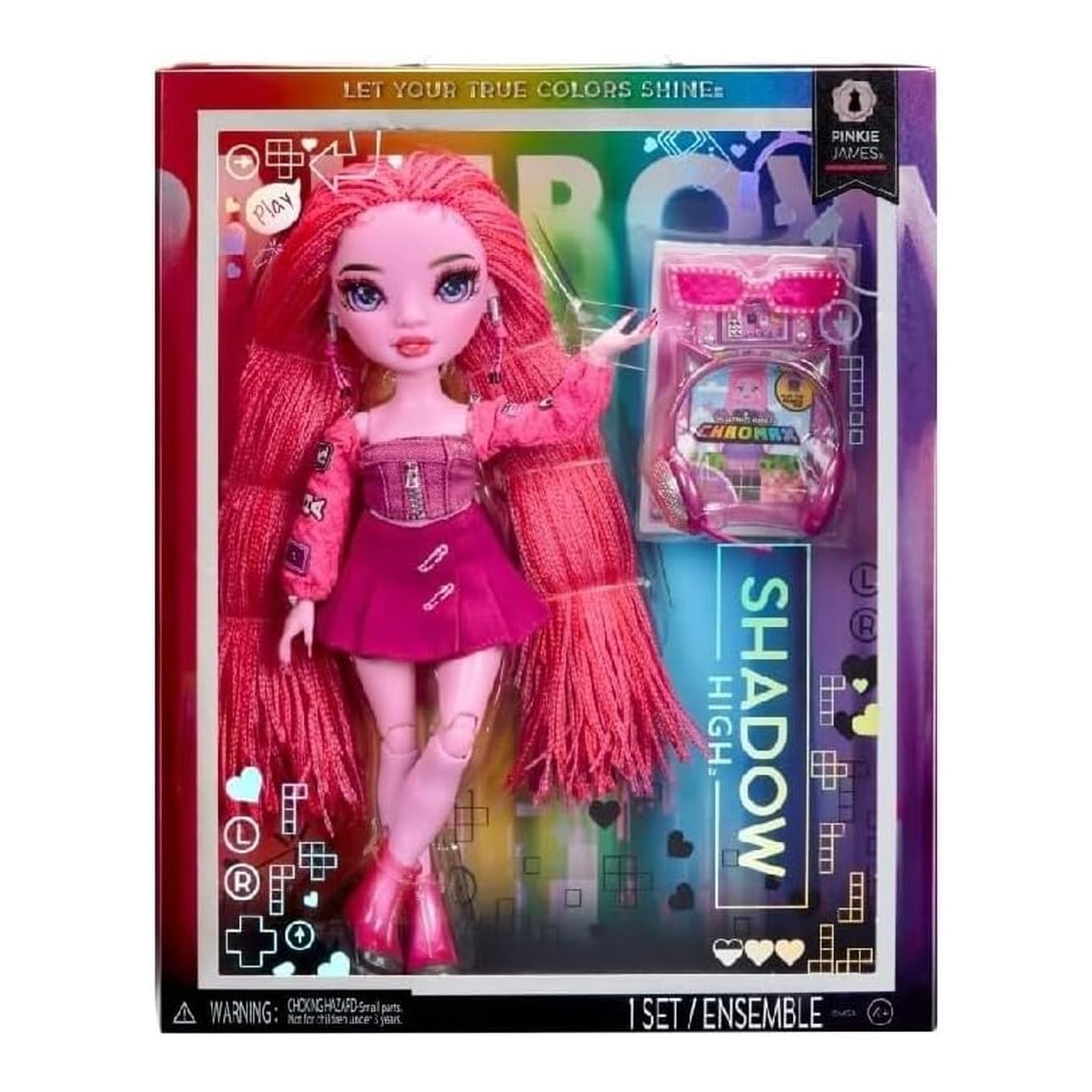 Poupée Shadow High Série 3 – Pinkie James