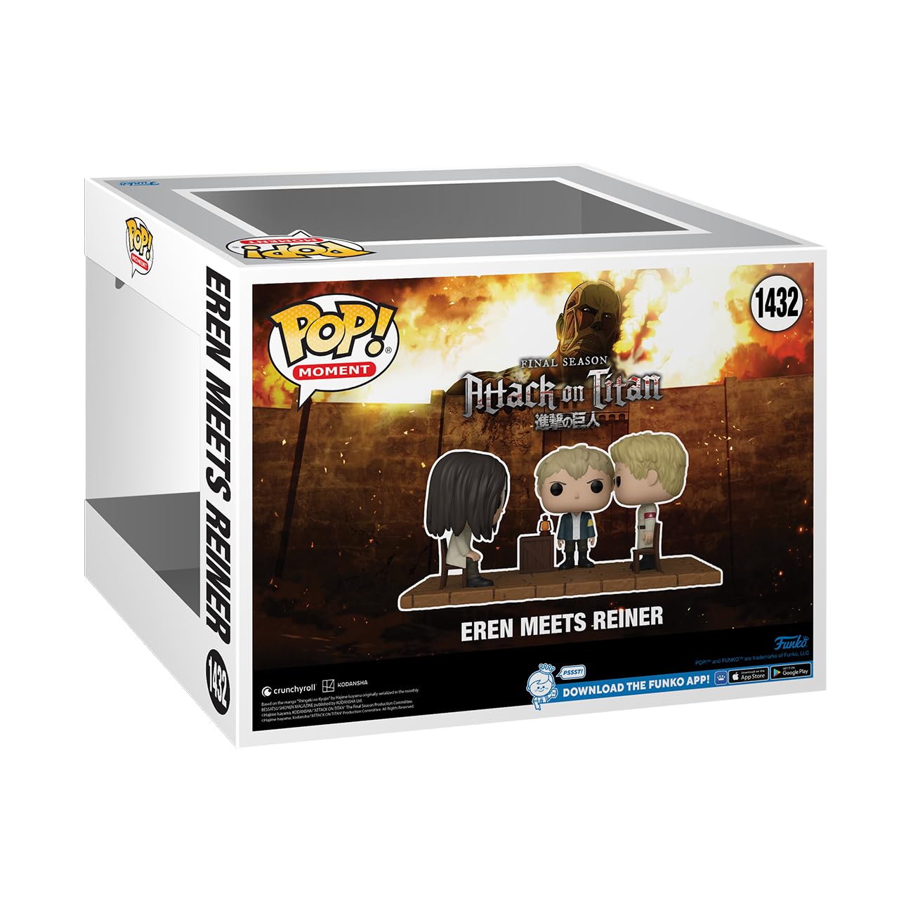 Funko Pop! Moments #1432 – L’Attaque des Titans : Eren Rencontre Reiner