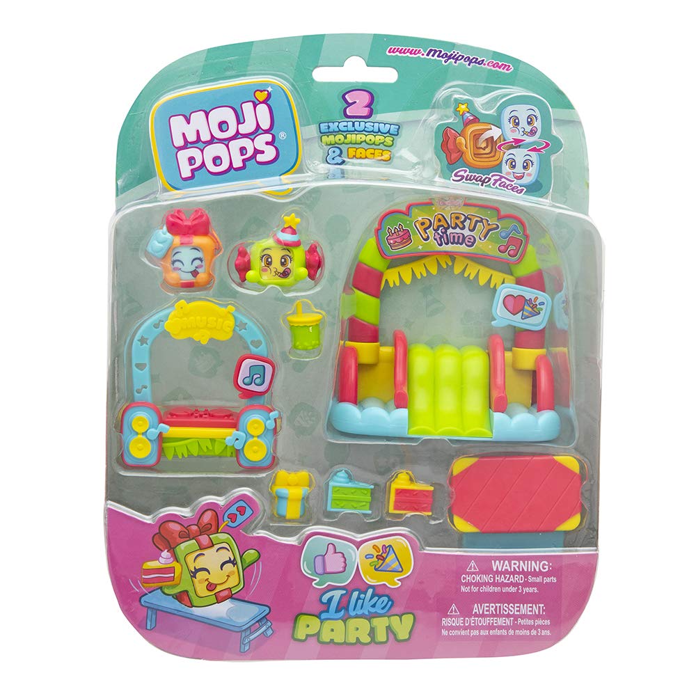Mojipops – J’aime la Fête (Coffret Figurines + Accessoires)