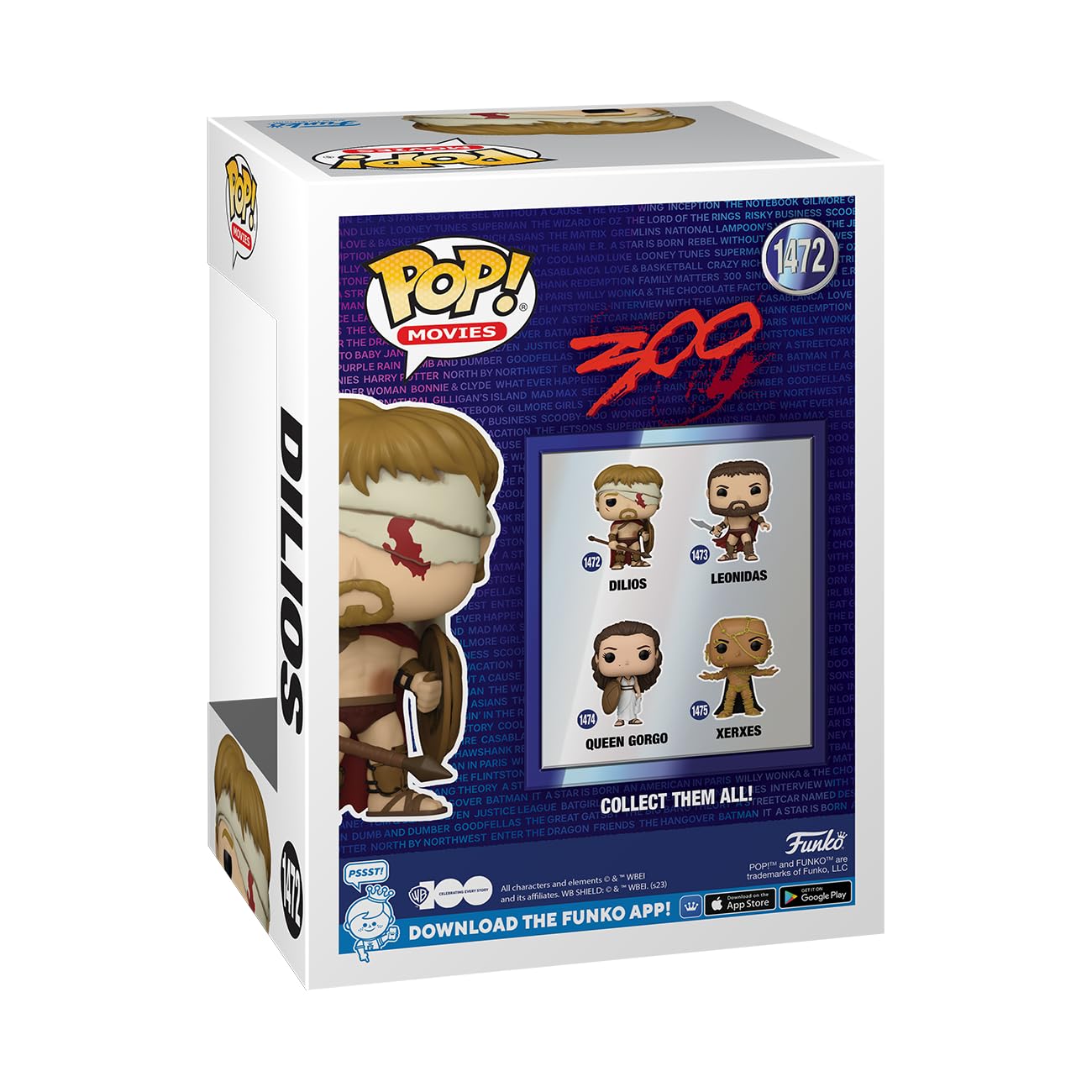 Funko POP! Movies – 300 : Dilios #1472