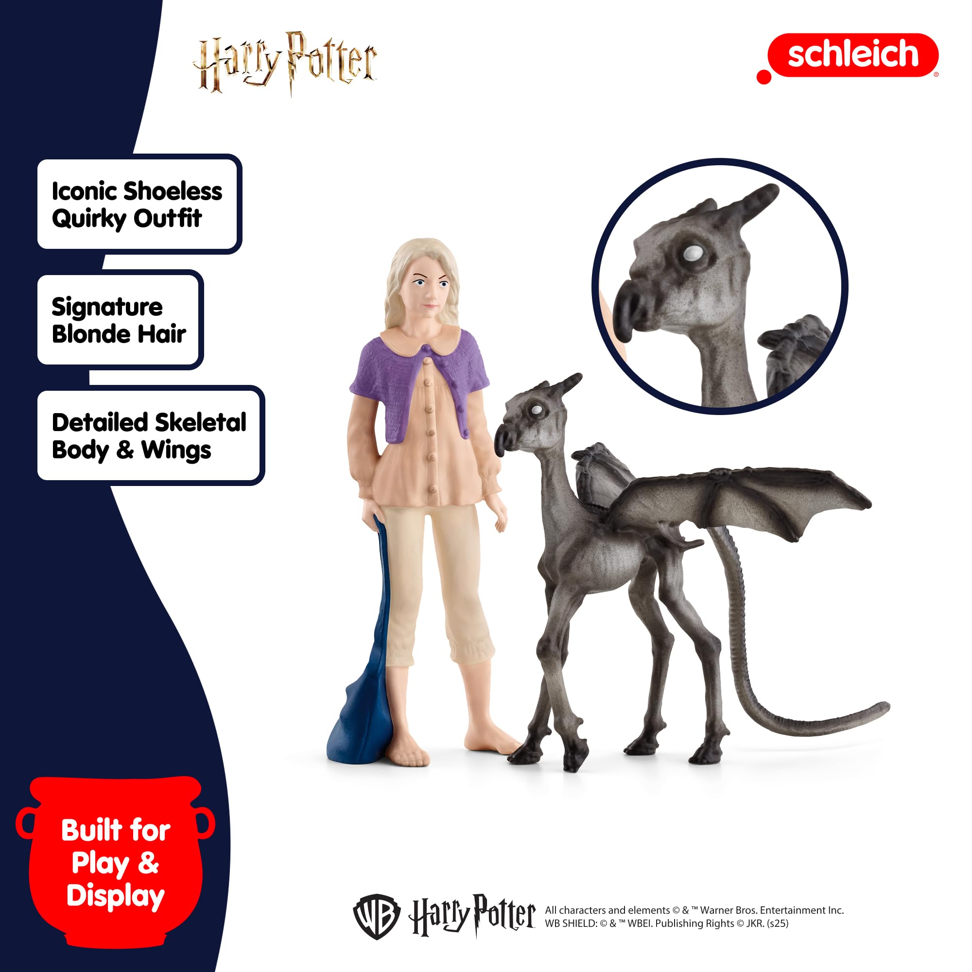 Schleich 42636 – Luna Lovegood et Bébé Sombral Wizarding World