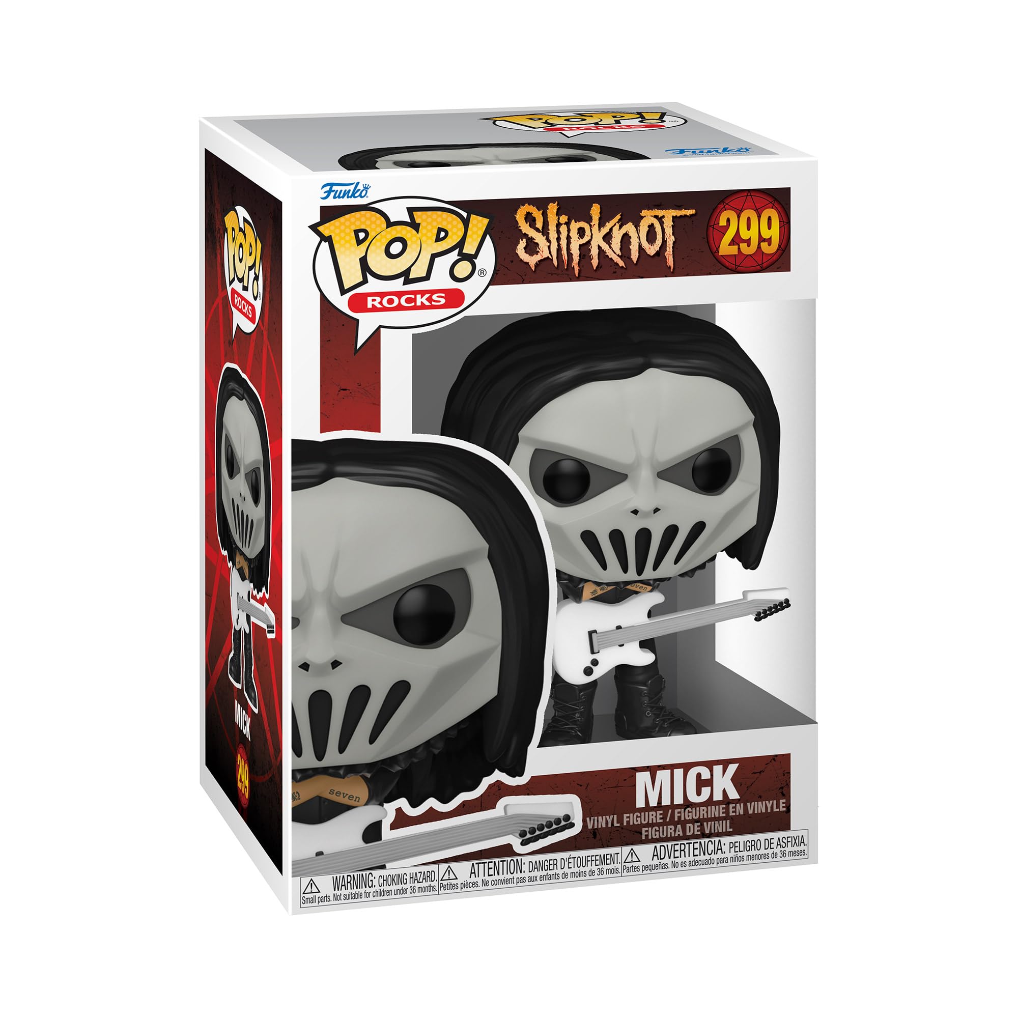 Funko Pop! Rocks: Slipknot - Mick - Figurine en Vinyle à Collectionner - Idée de Cadeau - Produits Officiels - Jouets pour Les Enfants et Adultes - Music Fans