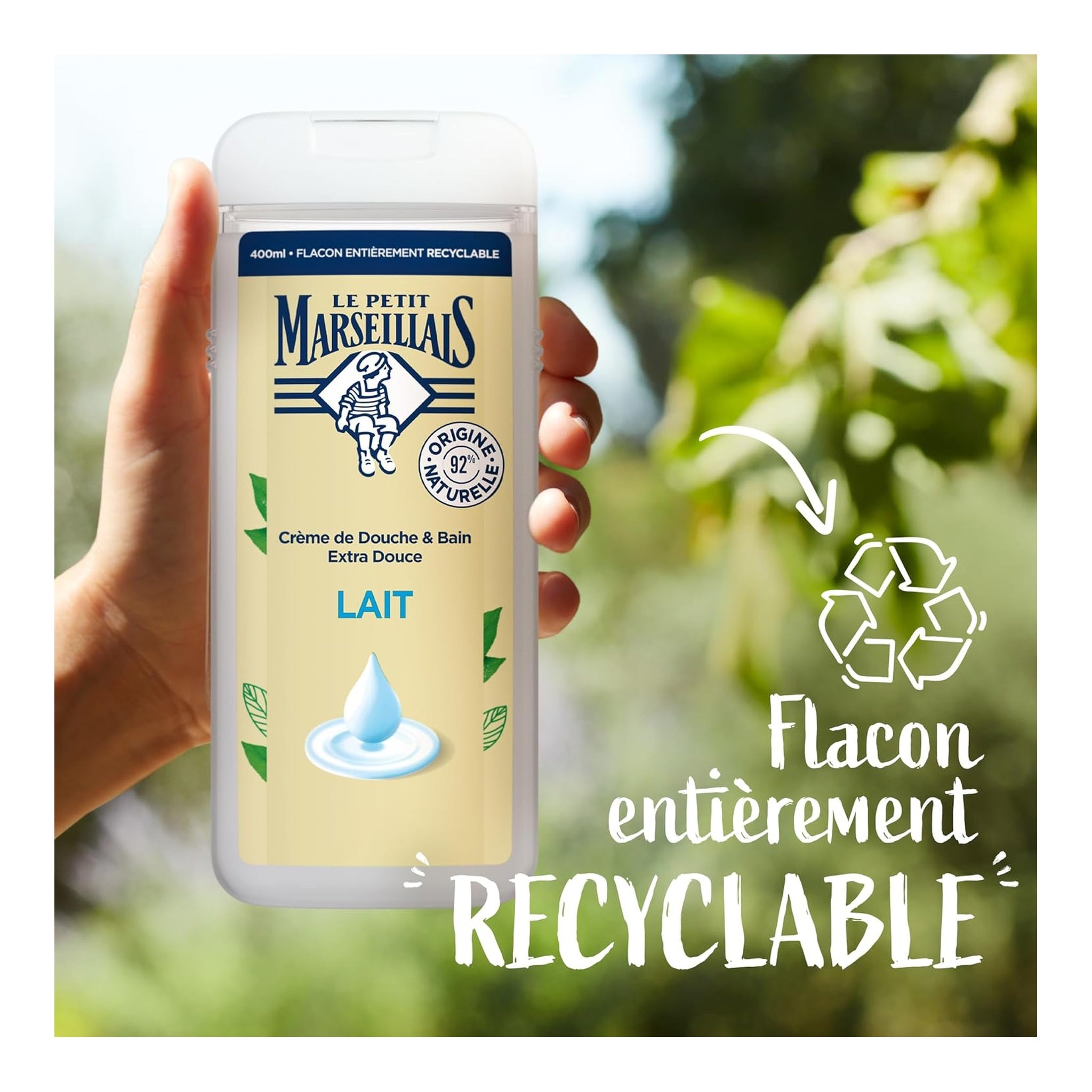 Le Petit Marseillais – Douche Crème au Lait 400 ml