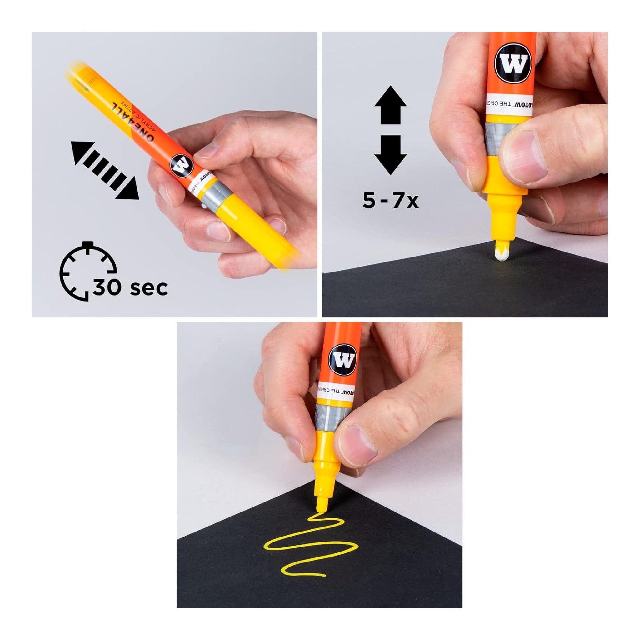 Molotow ONE4ALL – Peinture Acrylique Recharge 30 ml