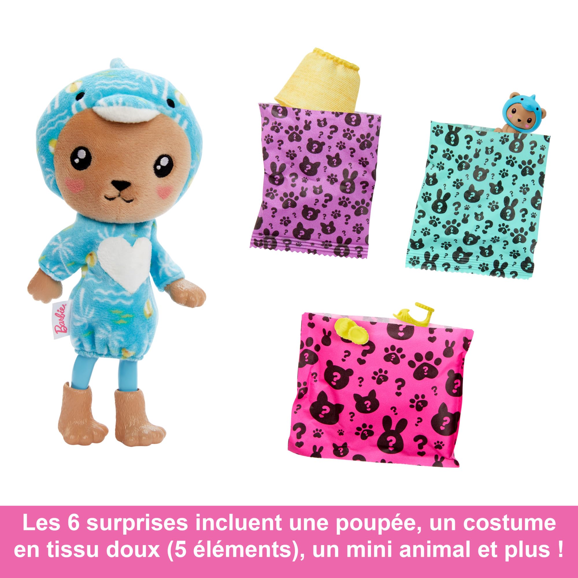 Barbie Cutie Reveal Chelsea “Teddy Bear as Dolphin” – HRK30