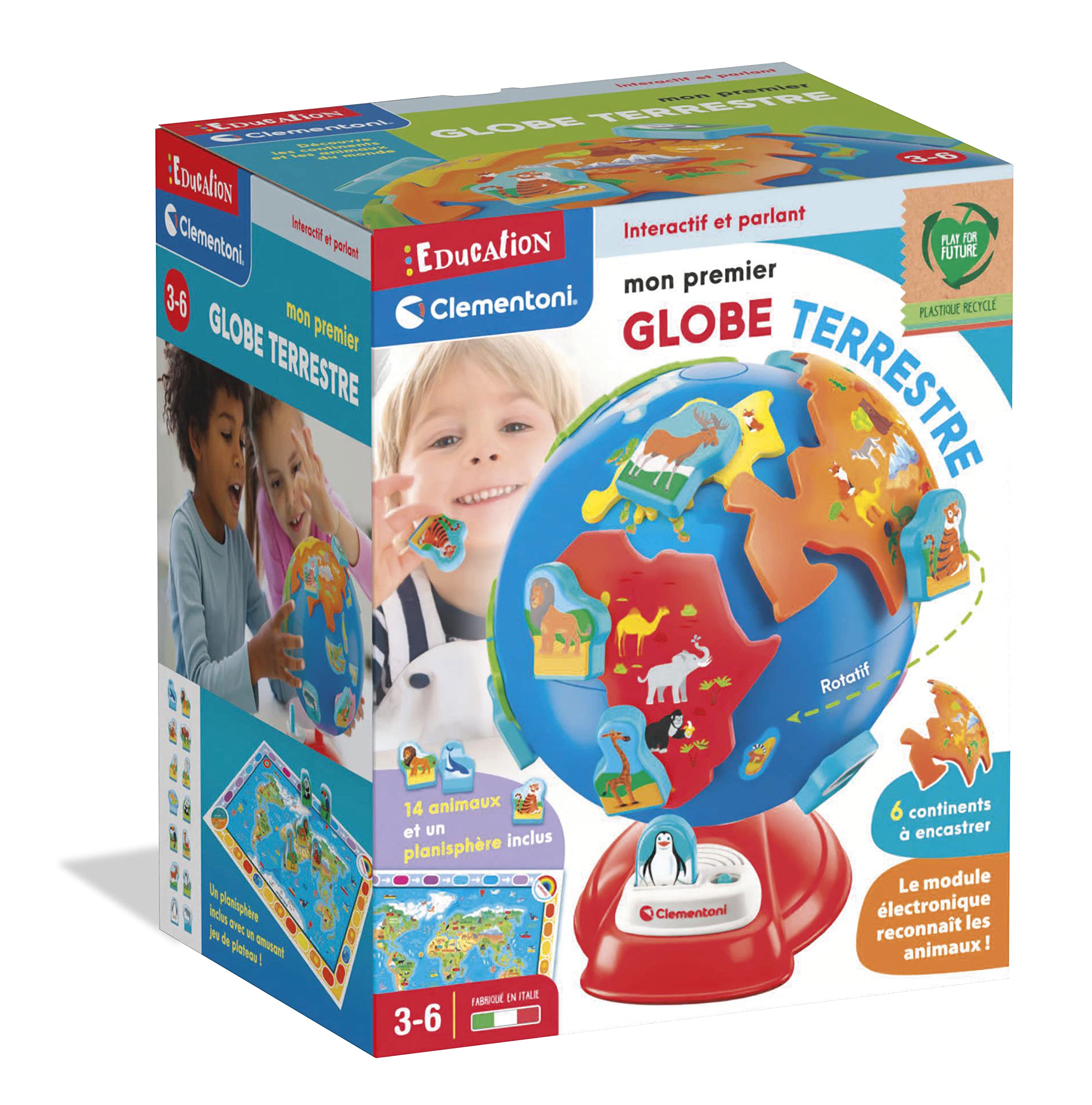 Globe Terrestre Interactif – Jouet Éducatif