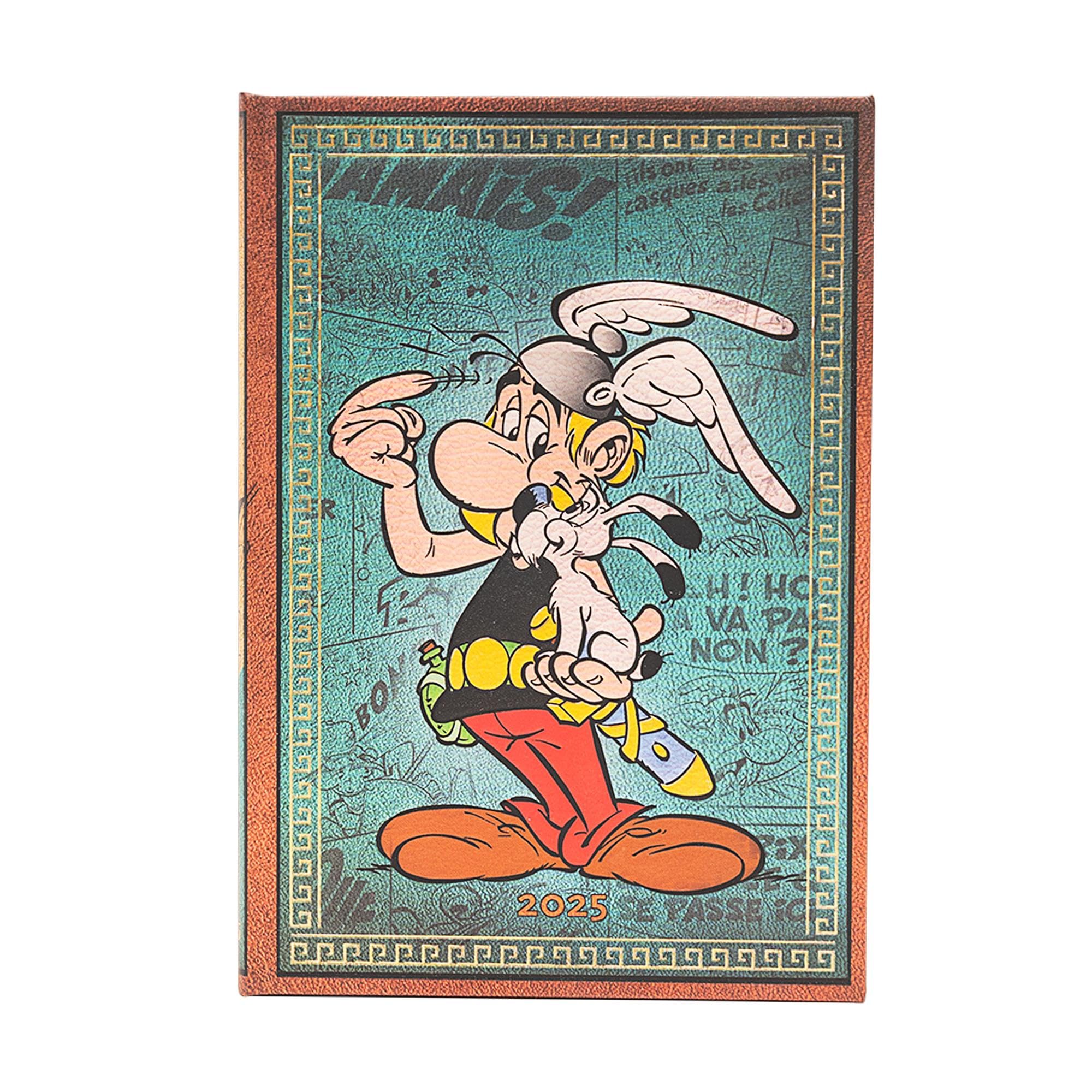 Agenda 2025 Paperblanks – Astérix le Gaulois (12,5×18 cm)
