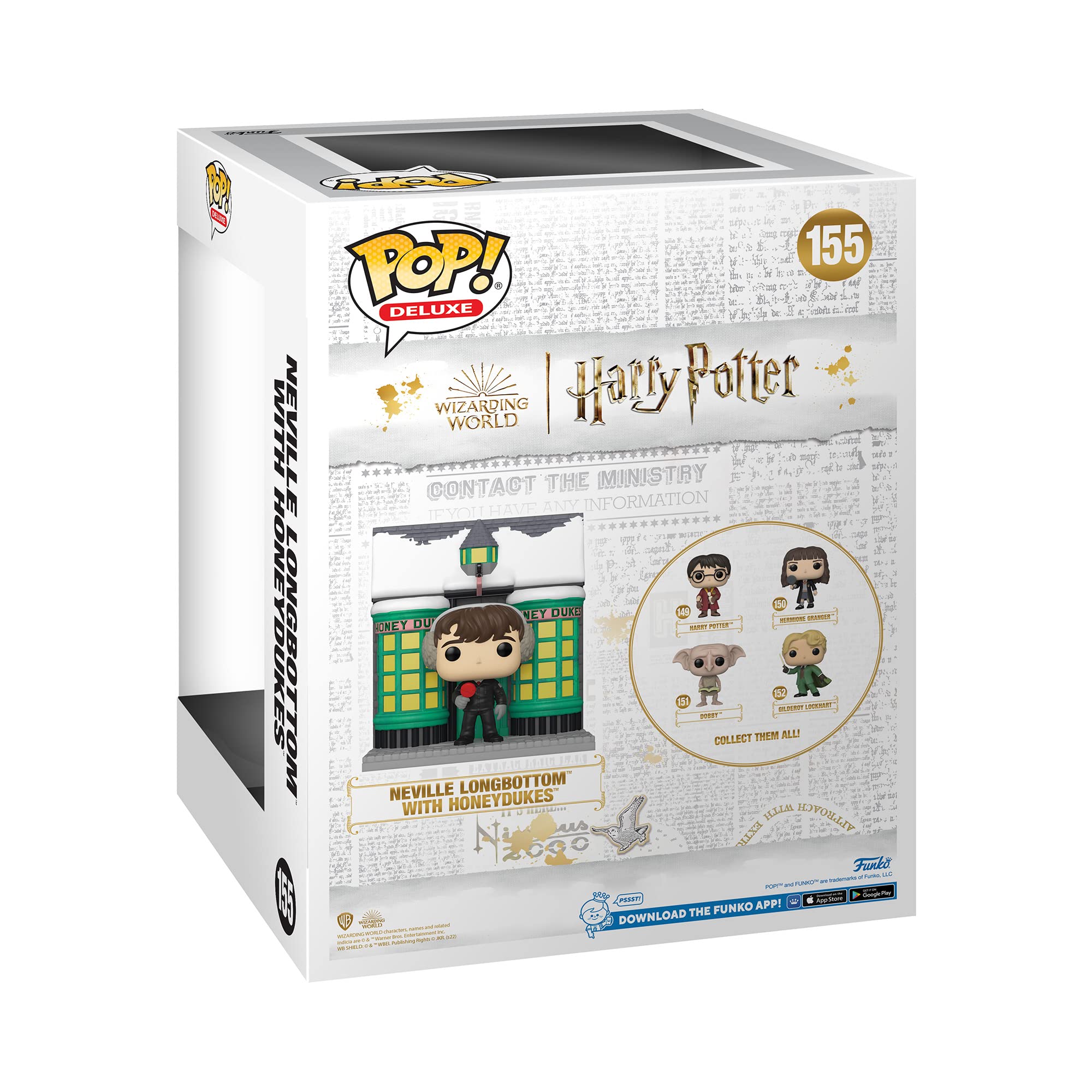 Funko POP! Deluxe Neville Longbottom with Honeydukes #155