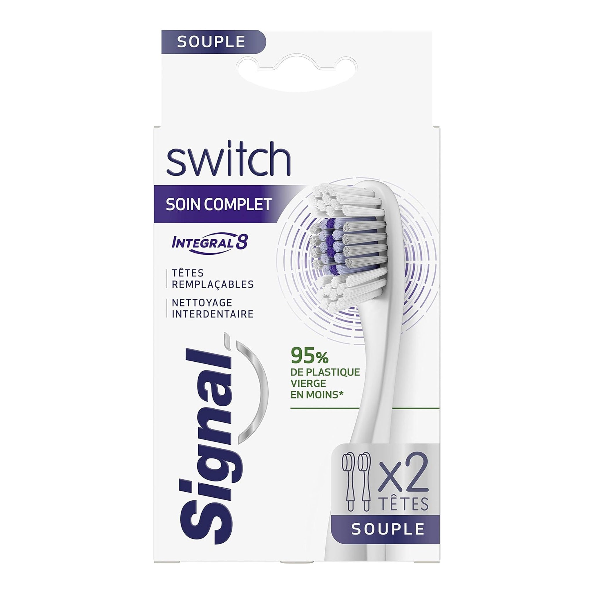 Signal Switch – Pack 2 Têtes Remplaçables Integral 8