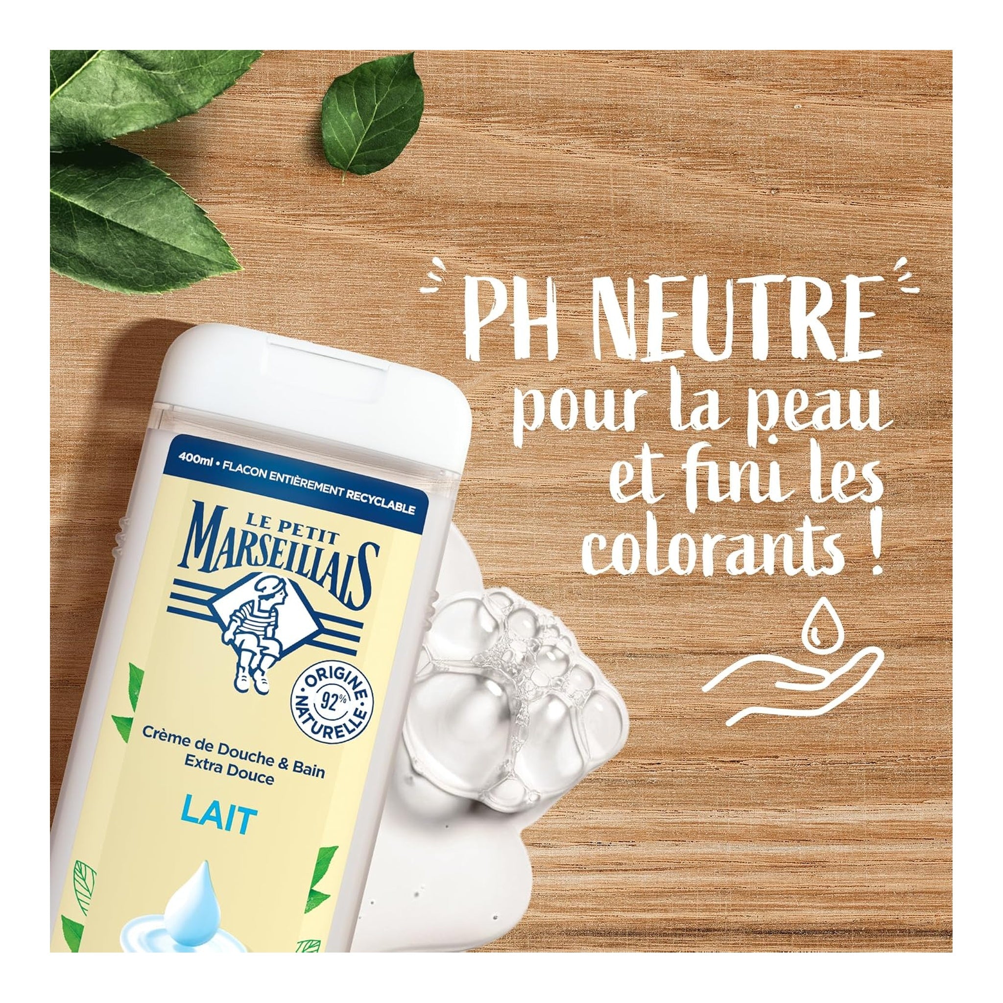 Le Petit Marseillais – Douche Crème au Lait 400 ml