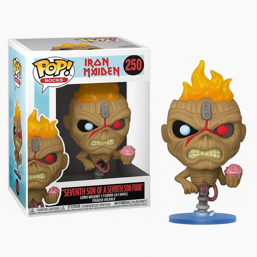Funko Pop! Rocks Iron Maiden Eddie #250 – Seventh Son of a Seventh Son