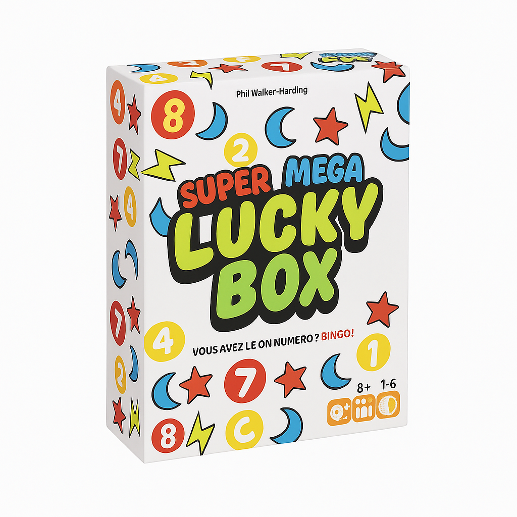 Super Méga Lucky Box – Jeu Bingo & Flip-&-Write