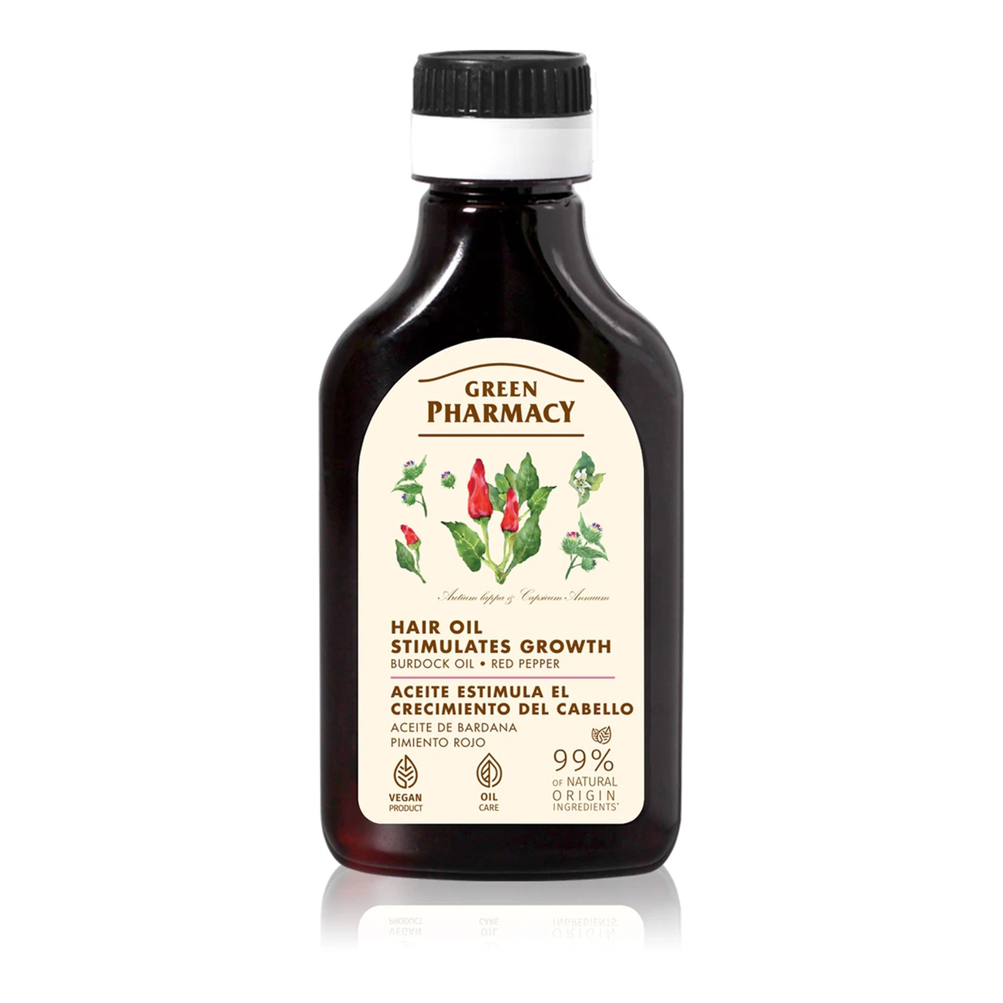 Huile Capillaire Bardane & Prêle – Soin Naturel Fortifiant