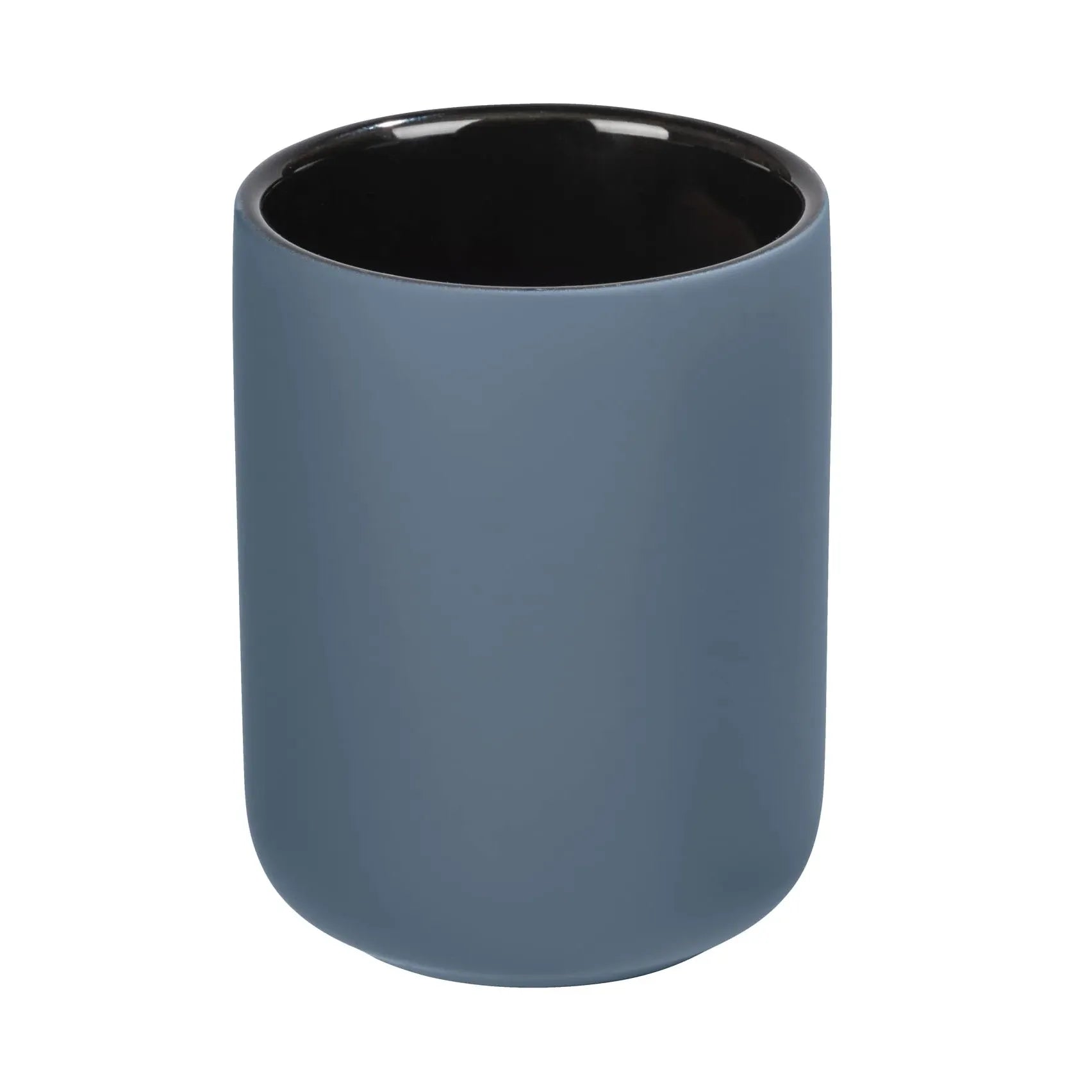 Wenko – Porte-brosse à dents Avellino avec Gobelet (Bleu Pigeon)